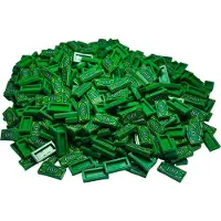 LEGO 1x2 Fliesen Geldschein Grün - 3069bpx7 NEU! Menge 50x