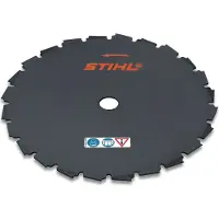 Stihl 41127134203, Bürstenschneider-Klinge, Schwarz, Stahl, 1 Stück(e)