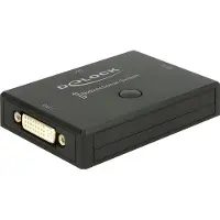 DeLOCK DVI, DVI, Kunststoff, Schwarz, 3840 x 2160 Pixel, 820 mm, 620 mm