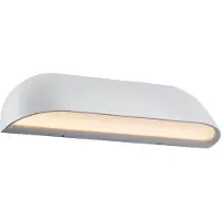 Nordlux LED-Außenwandlampe Front 26, weiß