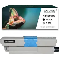 Evoke Toner für OKI 44-310B 44469803 Schwarz (black) | Ersatz für C310 C330 C510 MC351 MC352 MC361 MC362 MC562
