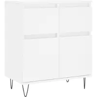 Syfax Sideboard Weiß 60x35x70 cm Holzwerkstoff