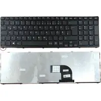 T-ProTek DE Schwarz Tastatur ohne Beleuchtung Version 2 kompatibel für Sony Vaio SVE1712L1E, SVE1713M1E/B