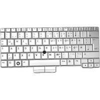T-ProTek DEUTSCHE - Silber mit Mausstick Tastatur für HP EliteBook 2730p (FU441ET) (FU442EA)