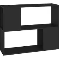 Syfax TV-Schrank Schwarz 80x24x63 cm Holzwerkstoff