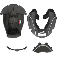 Cgm Vollschwarzes Innenfutter 560 MAD Helm Größe M