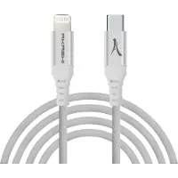 Altadif ALTCABLMFIUSBC, 1 m, Lightning, USB C, Männlich, Männlich, Weiß