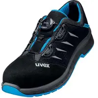 Uvex Sicherheitshalbschuh 2 trend 6938 S1P FO SR BOA W12 Gr. 39 blau/schwarz