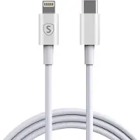Sign USB-C-auf-Lightning-Kabel 2,4 A, 0,25 m - Weiß