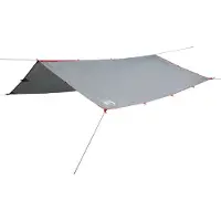Syfax Tarp Grau und Orange 400x294 cm Wasserdicht