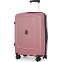 Hauptstadtkoffer Kotti - Leichter erweiterbarer Reisekoffer, robuste PP-Hartschale, nachhaltiger Rollkoffer, Größe M / 65cm / 65-74 L / 15-20 kg Gepäck - Hardcase Trolley, TSA,Rose