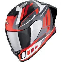 Scorpion EXO R1 Evo II Air Vital Helm, grau/schwarz/rot, L (59/60)