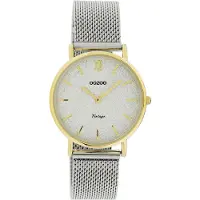 Oozoo Armbanduhr Vintage Damen – Silber/Gold C20122