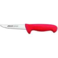 Arcos Ausbeinmesser Farbe - Prof 294422 in Edelstahl Nitrum und mango ergonomische rote Polypropylenklinge und 13 cm Klinge, Schaukasten