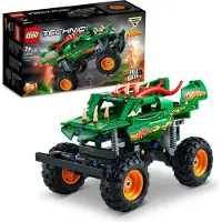 LEGO 42149 Technic Monster Jam Dragon, Monster Truck-Spielzeug für Jungen und Mädchen, 2in1-Rennwagen für Offroad-Stunts und als Geschenk für Kinder