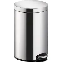Helit Tretabfalleimer the silent H2403400 5l Edelstahl