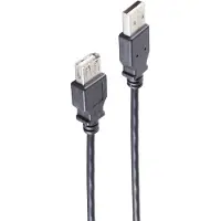Shiverpeaks BS13-24055, 5 m, USB A, USB A, USB 2.0, 0,48 Gbit/s, Schwarz