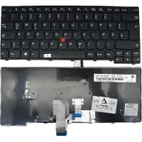 T-ProTek DEUTSCHE - Schwarz Tastatur Keyboard kompatibel für FRU: 04Y0836, 0C02227