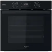Whirlpool Elements Steam OMSR58RU1SB, Medium, Elektrischer Ofen, 71 l, 71 l, Lüfterbetrieben, 2200 W