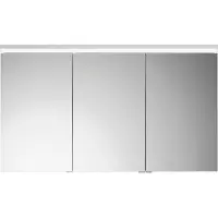 Burgbad Lin20 Spiegelschrank LED-Beleuchtung,3 Türen, 1200x700x170mm