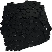 LEGO 50 Stück Fliesen 2x2, Schwarz