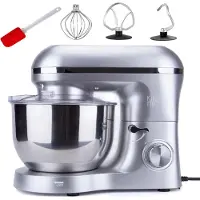 Kitchen Move Viper KÃ1/4chenmaschine, Edelstahlgehäuse, 1500 Watt, 5,5 l Behälter, 7 Geschwindigkeiten