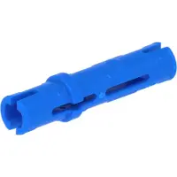 LEGO 500x Technic Pin Länge 3, Blau