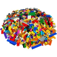 LEGO zufällige Elemente: Steine, Platte, Sonderteile, 800 Teile