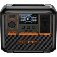 BLUETTI AC70P, AC, Solar, 864 Wh, 1000 W, 950 W, 4,3 A, 230 V