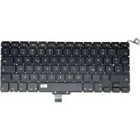 T-ProTek DE - Schwarz Tastatur Ohne Beleuchtung kompatibel für MacBook Pro 13" A1278 Mid-2012