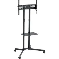 Macleans TV-Ständer , professionell, 32-70", auf Rollen, max. VESA 600x400, max. 40kg, MC-951