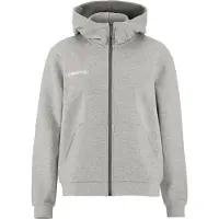 Craft Damen Kapuzenjacke COMMUNITY 2.0 FZ HOODIE W 1915296-950000 XXL - Grey Melange - XXL