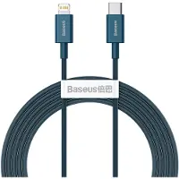 Baseus Superior Series Kabel USB-C auf iP, 20W, PD, 2m (blau)