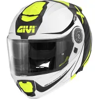 Givi Modular Helm X27 Dimension Matt Schwarz Wei? Gelb größe XL
