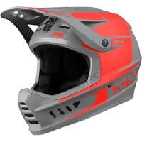 IXS Fullface Helm Xact Evo , Rot Grau, S/M