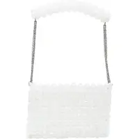 Koosh damen handtasche - wollweiss mehrfarbig