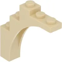 LEGO 250x Torbogen 1x5x4, Beige