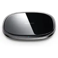 JOYROOM Qi Wireless Charger 15W Schnell-Ladegerät drahtloses Laden kompatibel mit Smartphones Schwarz