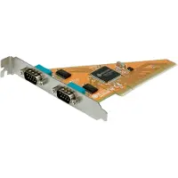 Secomp PCI-Karte, Seriell RS232, D-Sub 9, 2 Ports
