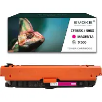 Evoke Toner für HP CF363X-508XM CF363X Rot (magenta) | Ersatz für M552dn M553 M553dn M553n M577dn M577f M553dnm
