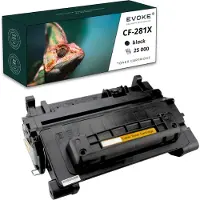 Evoke Toner für HP CF281X CF281A 81A XL ️️ 604dn M604n M605dn M605n M605x M606dn ️
