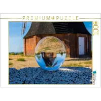 CALVENDO Puzzle, Windmühle | 1000 Teile, fertige Größe 64 x 48 cm | Fotopuzzle für entspannte Stunden