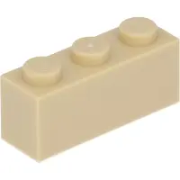 LEGO 250 Stück 3622 Stein Brick 1x3 Part Basic Steine 250 Beige