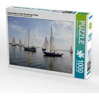 CALVENDO Segelyachten auf der Flensburger Förde 1000 Teile Puzzle quer 640x480mm, Guide Marina; 7441774