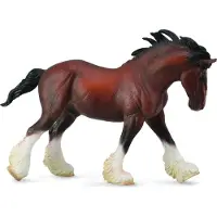 Collecta Hengst Clydesdale XL - Tierfigur