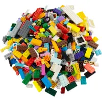 LEGO Kiloware Steine Sondersteine Bunt Gemischt 2,5 Kilo NEU! Menge 2500x – Jede Mischung individuell zusammengestellt