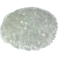 LEGO 250x Bauplatte rund 1x1, Transparent