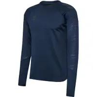 Hummel Herren Langarmshirt PRO TRAINING CREW SWEAT 223810-7026 L - Marine - L