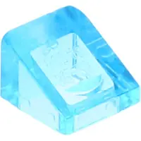 LEGO 1x1 Schrägstein 30° x 1 x 1 x 2/3 54200 - 100 Stück Trans - Hellblau
