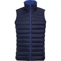 Sol SOLS Mens Wave Stepp Bodywarmer/Weste wasserabweisende PC2453 (M) (Marineblau)